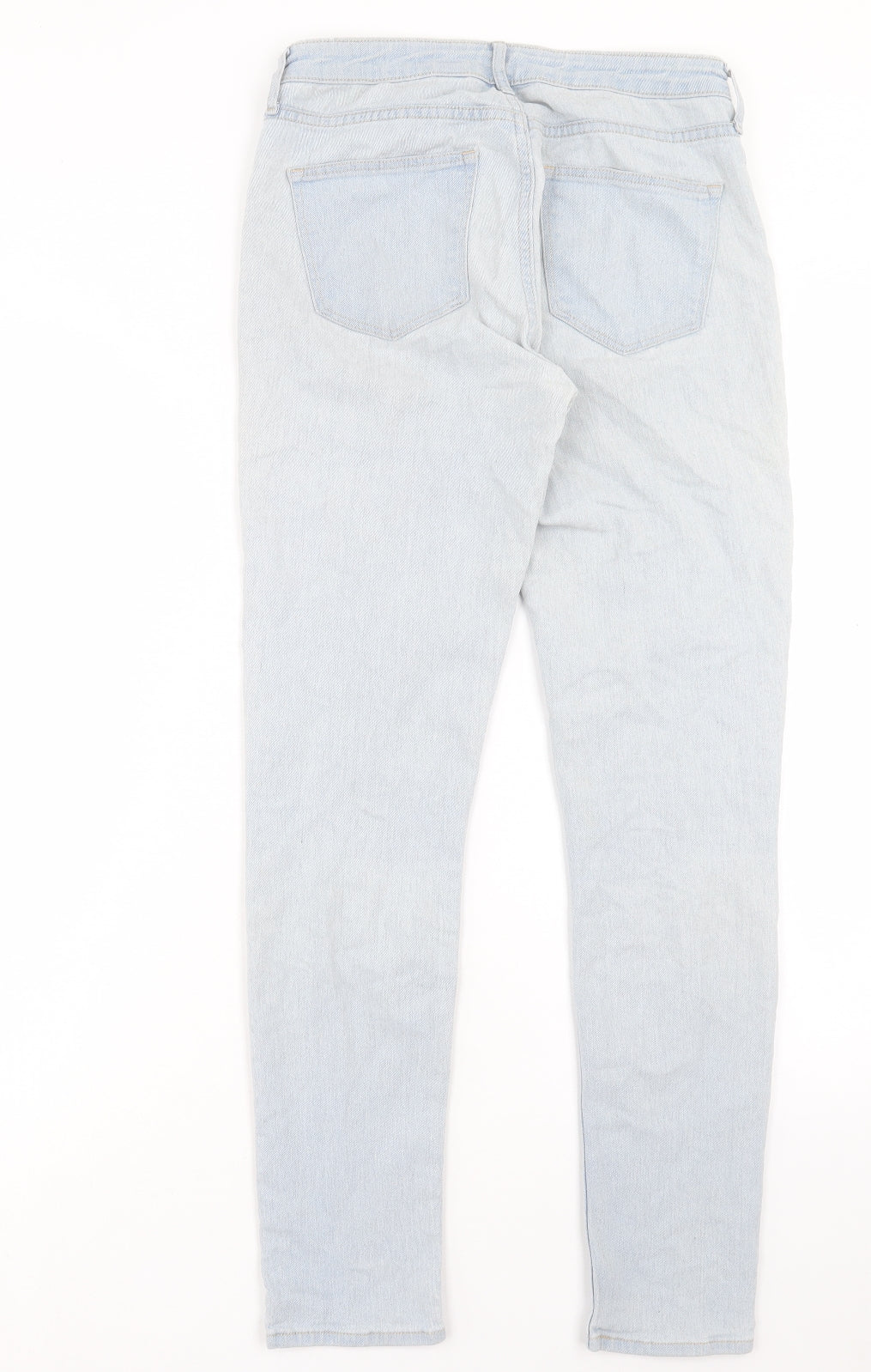 Womens UK Size 26 in H&M Regular Fit Skinny Blue Jeans