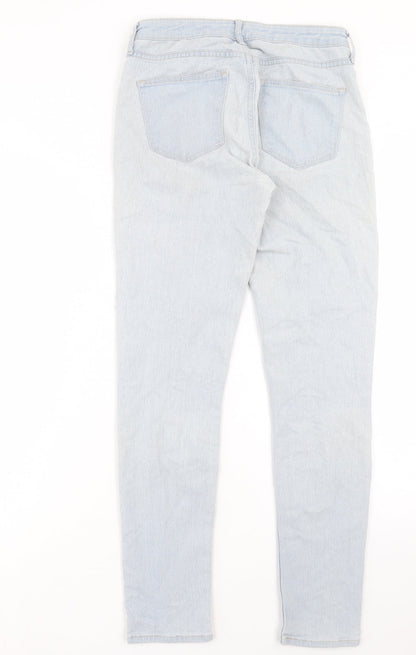 Womens UK Size 26 in H&M Regular Fit Skinny Blue Jeans