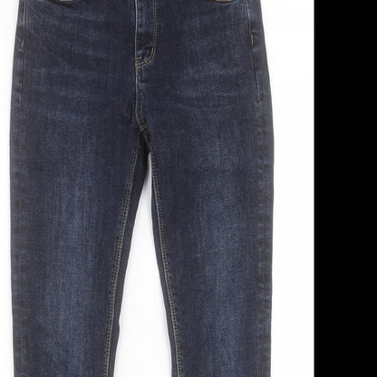 Womens UK Size 28 in Preworn Regular Fit Skinny Blue Jeans