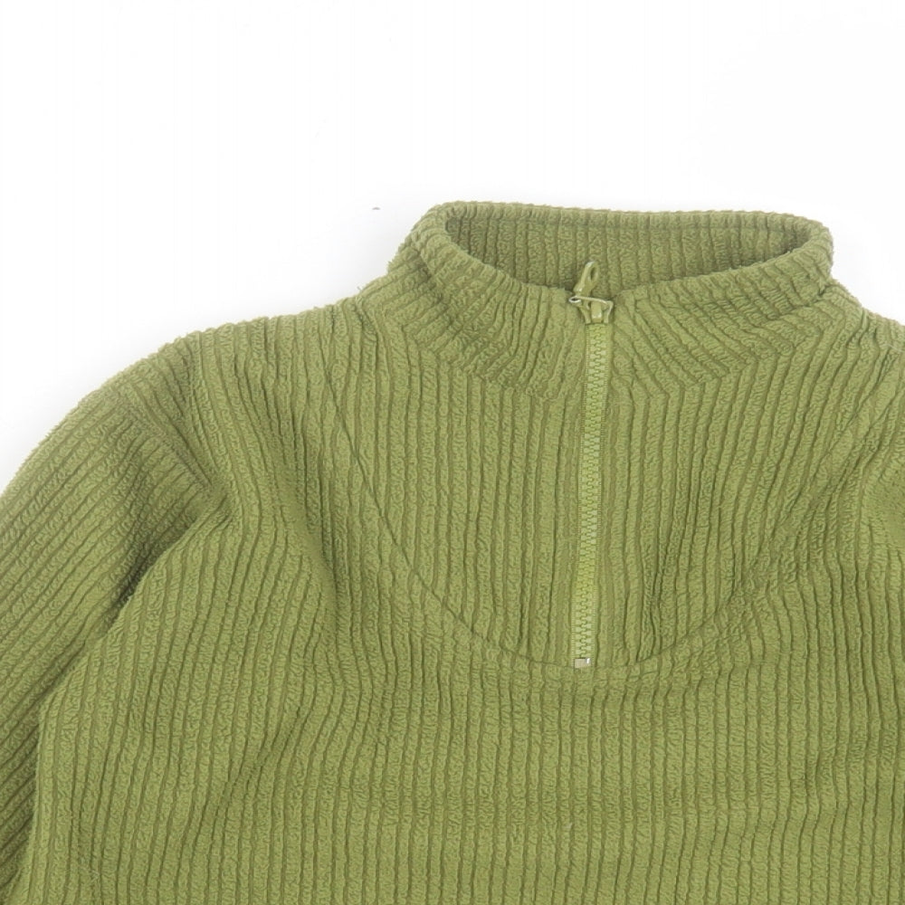 Boots Boys Green Basic Jacket Jacket Size 4-5 Years Zip - Tractor