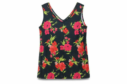 Womens UK Size 12 Bonmarche Black Basic Tank