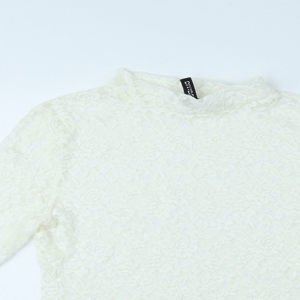Womens UK Size M Divided White  Blouse