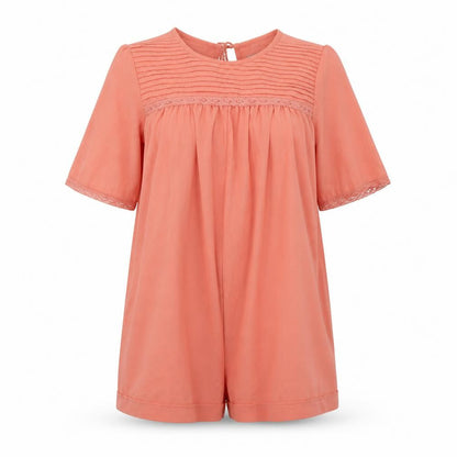 Womens UK Size 10 ASOS One-Piece Pink Romper