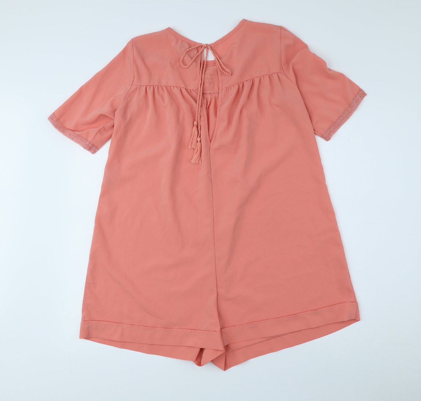 Womens UK Size 10 ASOS One-Piece Pink Romper