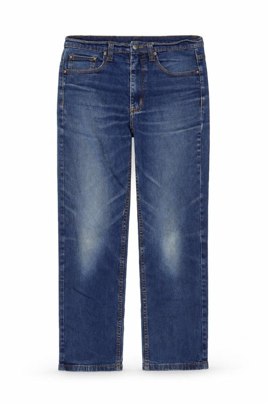 Womens UK Size 32 in Cotton Traders Regular Fit Straight Blue Jeans