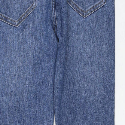 Incorporate Wear Womens Blue Cotton Skinny Jeans Size 28 in L28 in Regular Zip