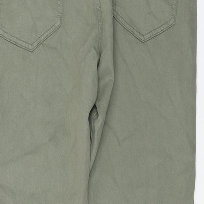 Womens UK Size 40 in Marks and Spencer Regular Fit Skinny Green Jeans