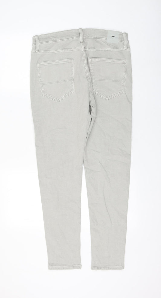 Womens UK Size 32 in Marks and Spencer Regular Fit Skinny Grey Jeans