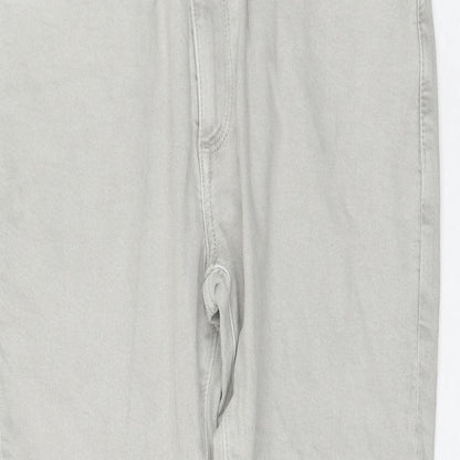 Womens UK Size 32 in Marks and Spencer Regular Fit Skinny Grey Jeans