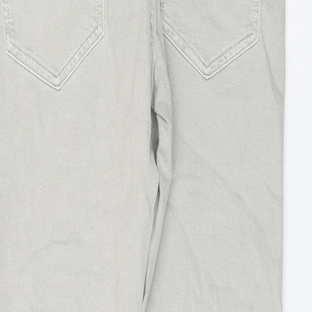 Womens UK Size 32 in Marks and Spencer Regular Fit Skinny Grey Jeans
