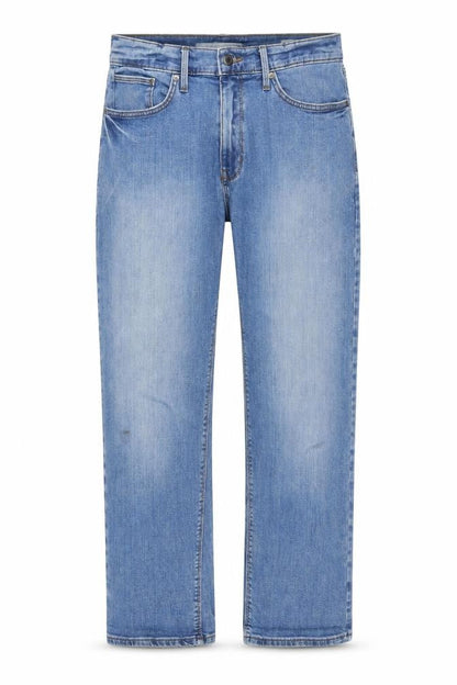 Womens UK Size 32 in Marks and Spencer Regular Fit Straight Blue Jeans