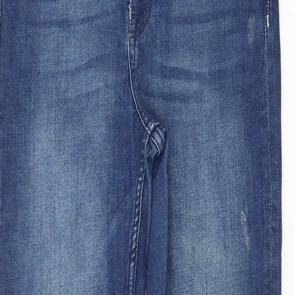 Womens UK Size 33 in H&M Regular Fit Skinny Blue Jeans
