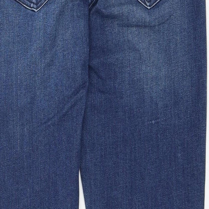 Womens UK Size 33 in H&M Regular Fit Skinny Blue Jeans