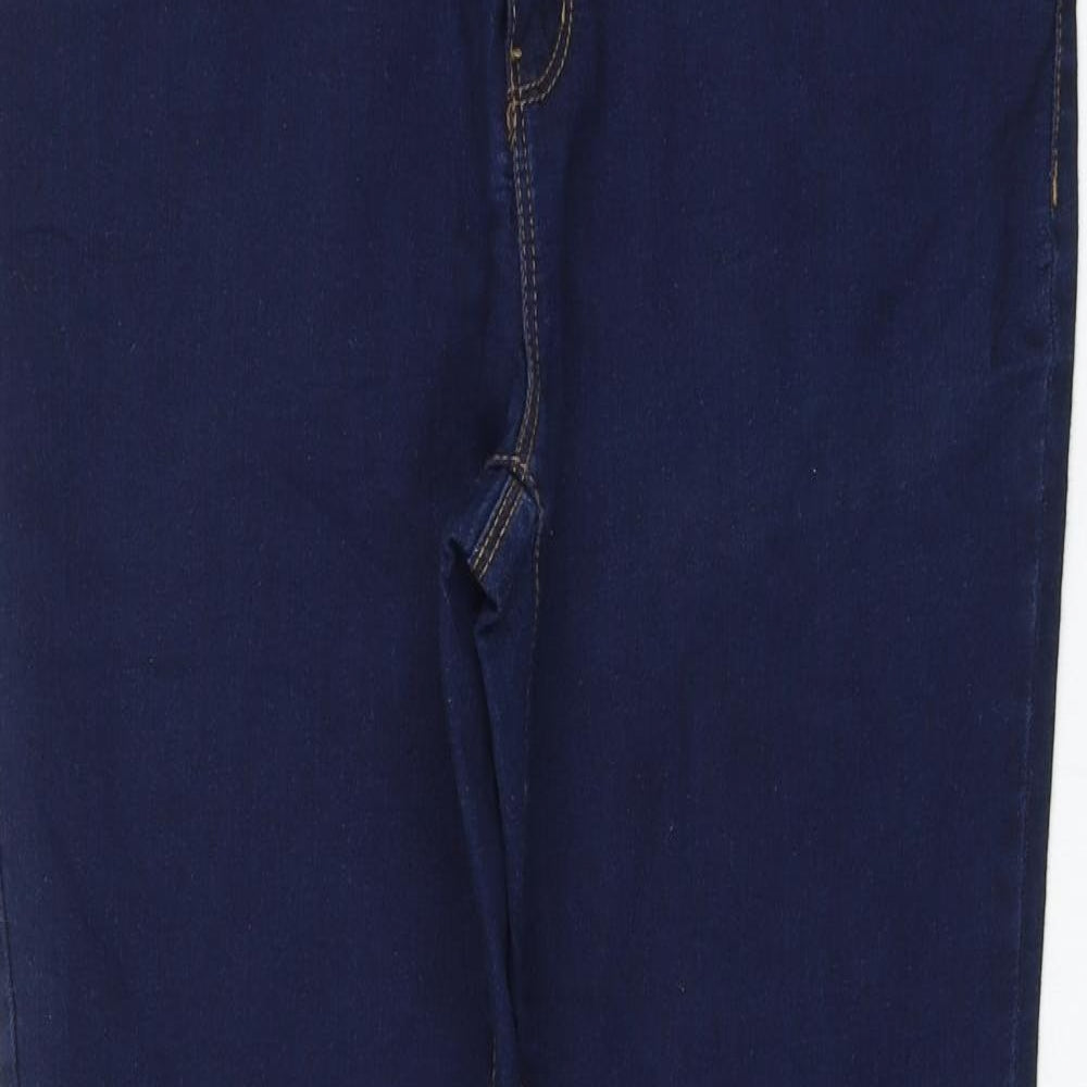 Koton Womens Blue Cotton Skinny Jeans Size 32 in L30 in Regular Zip