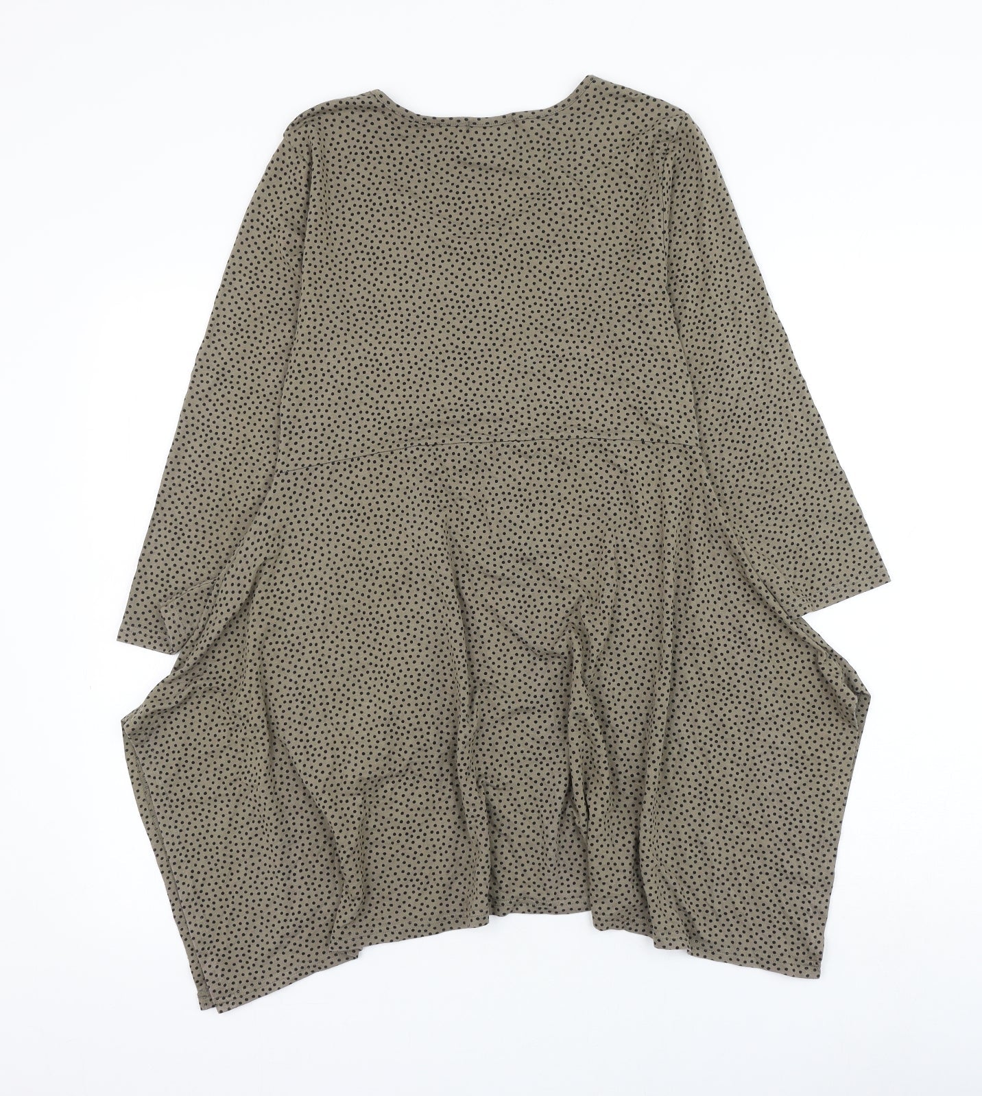 Womens UK Size S Masai Brown Tunic Blouse