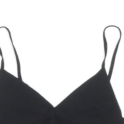 Womens UK Size S Zara Black Camisole Tank