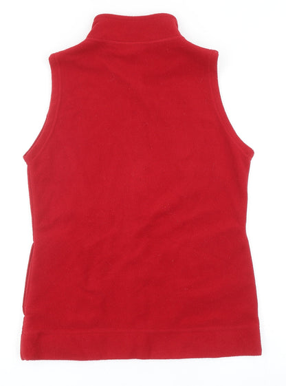 Womens UK Size S EWM Red Gilet