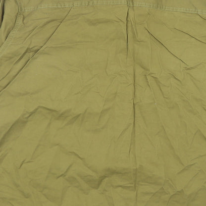 Avenue Womens Green Jacket Size 2XL Button - Shirt Jacket