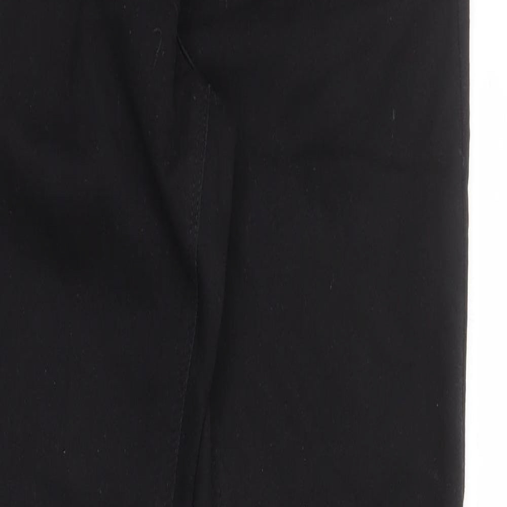 ASOS Womens Black Cotton Skinny Jeans Size 8 L31 in Regular Zip