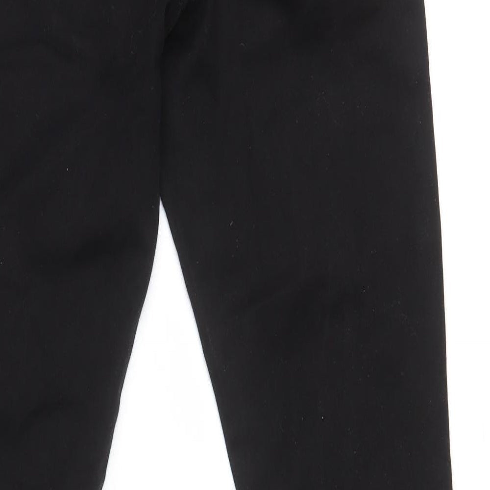 ASOS Womens Black Cotton Skinny Jeans Size 8 L31 in Regular Zip