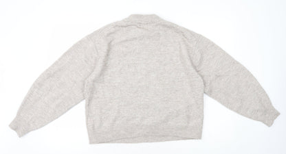 Womens UK Size S H&M Grey Pullover Jumper