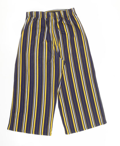 Womens UK Size 12 Cameo Rose Regular Fit  Multicoloured Trousers