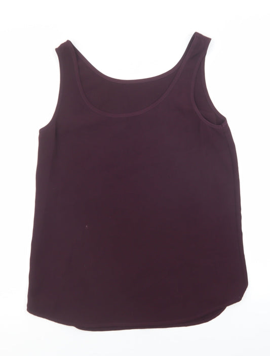 Womens UK Size 6 NEXT Purple Basic Tank