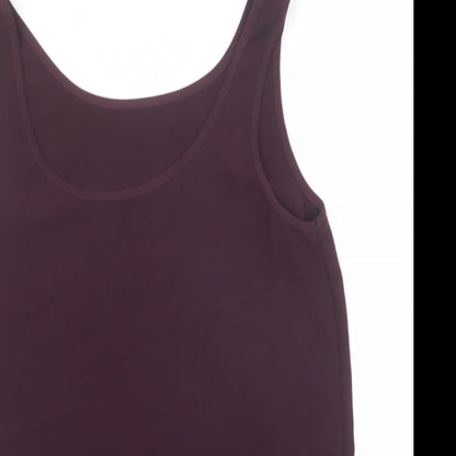 Womens UK Size 6 NEXT Purple Basic Tank