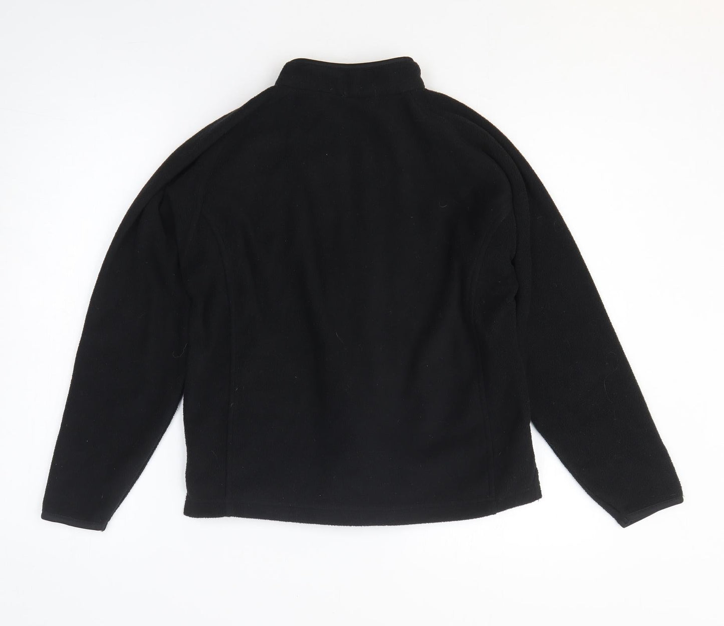 Mens UK Size XS Preworn Black Full Zip Sweatshirt