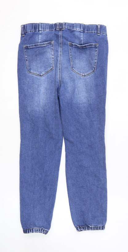 Womens UK Size L Max Jeans Regular Fit Tapered Blue Jeans