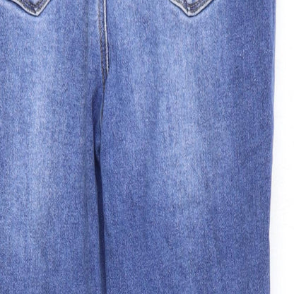 Womens UK Size L Max Jeans Regular Fit Tapered Blue Jeans
