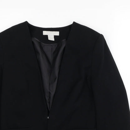 Womens UK Size 8 Divided by H&M Black Jacket