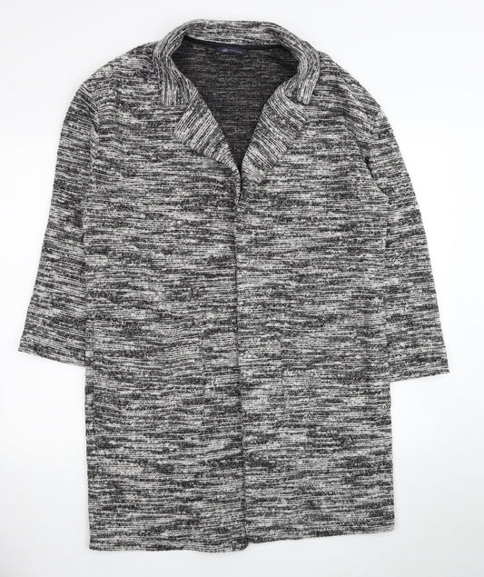Womens UK Size 12 Marks and Spencer Grey Overcoat