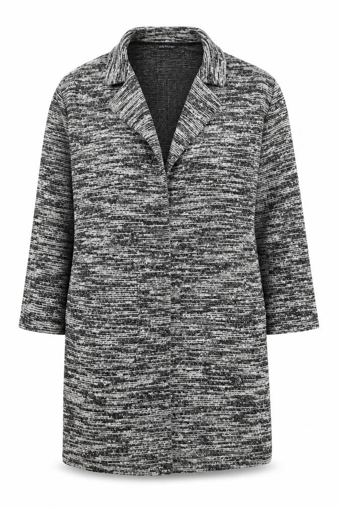 Marks & Spencer Womens Grey Overcoat Coat Size 12
