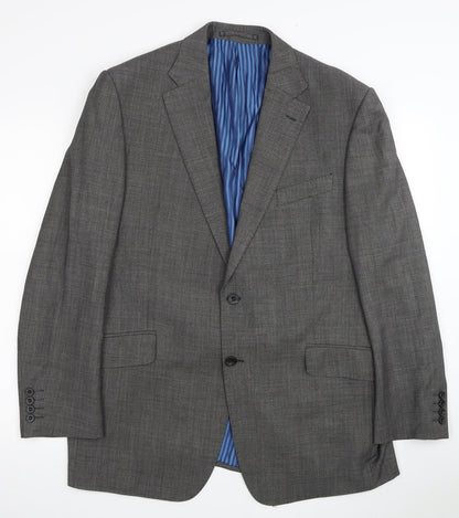 Mens UK Size 42 Marks and Spencer Regular Grey Suit Jacket