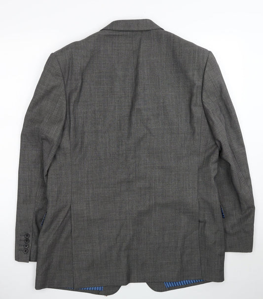 Mens UK Size 42 Marks and Spencer Regular Grey Suit Jacket