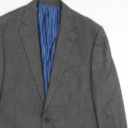 Mens UK Size 42 Marks and Spencer Regular Grey Suit Jacket