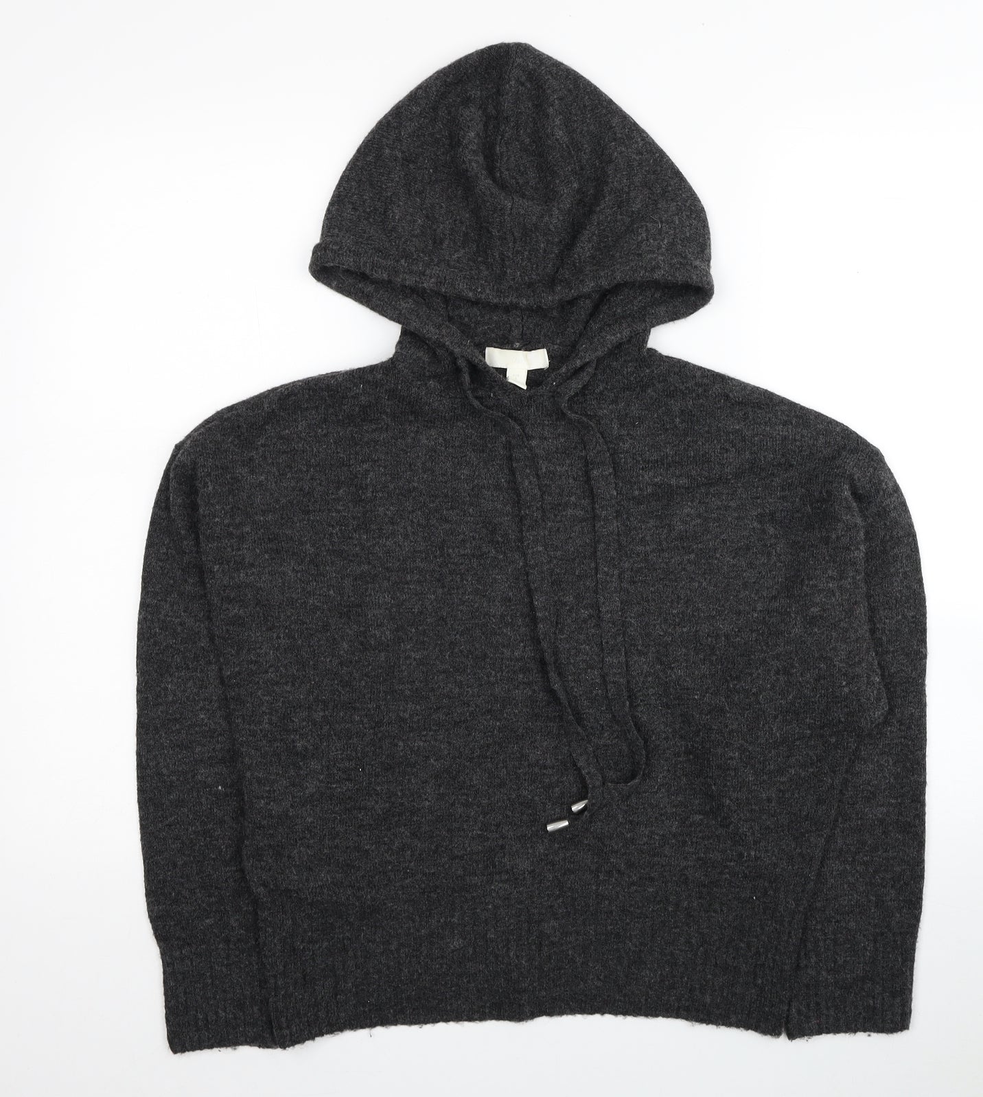 Womens UK Size S H&M Grey Pullover Hoodie