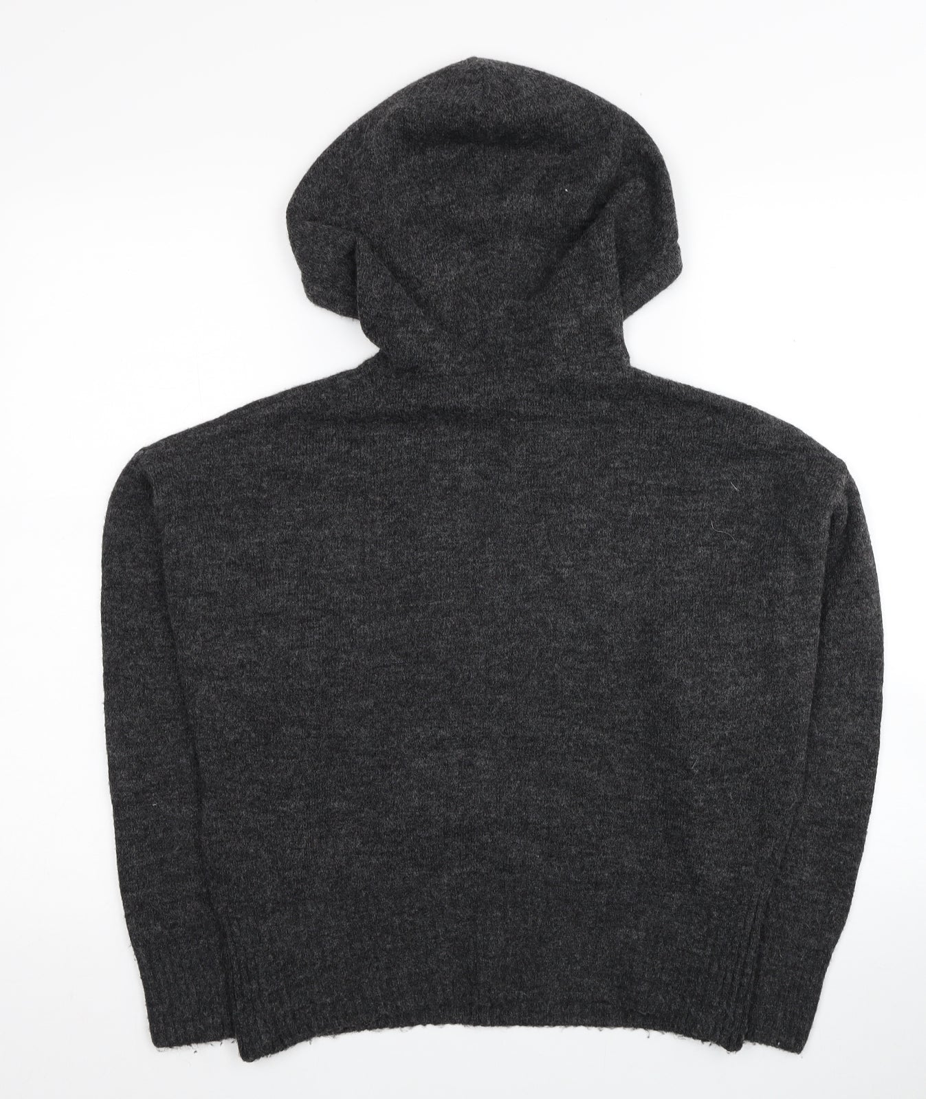 Womens UK Size S H&M Grey Pullover Hoodie