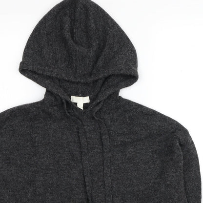 Womens UK Size S H&M Grey Pullover Hoodie