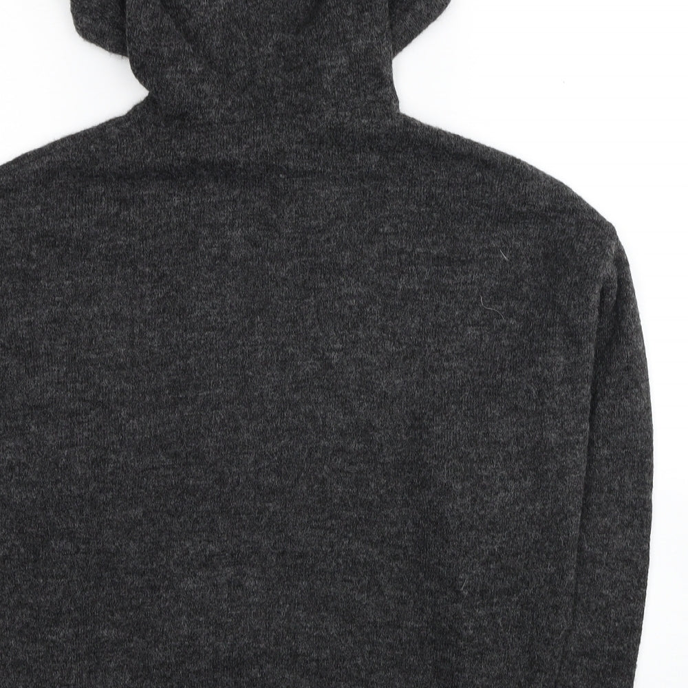 Womens UK Size S H&M Grey Pullover Hoodie