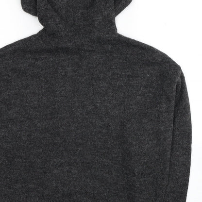 Womens UK Size S H&M Grey Pullover Hoodie