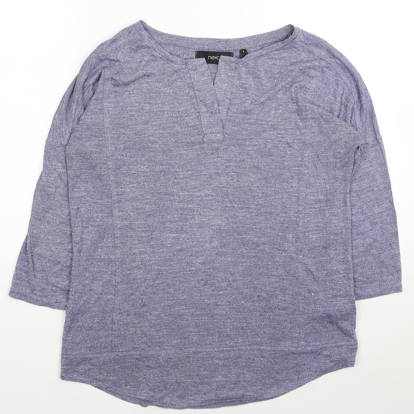 Womens UK Size 8 NEXT Blue Jersey T-Shirt