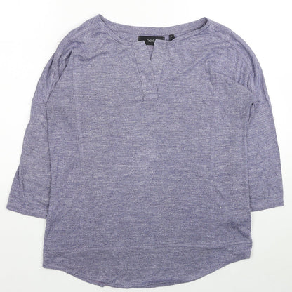 Womens UK Size 8 NEXT Blue Jersey T-Shirt