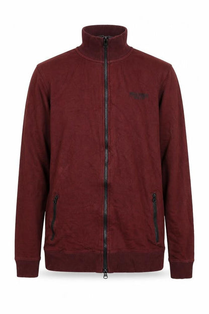 Muscle Monkey Mens Red Cotton Full Zip Sweatshirt Size XS