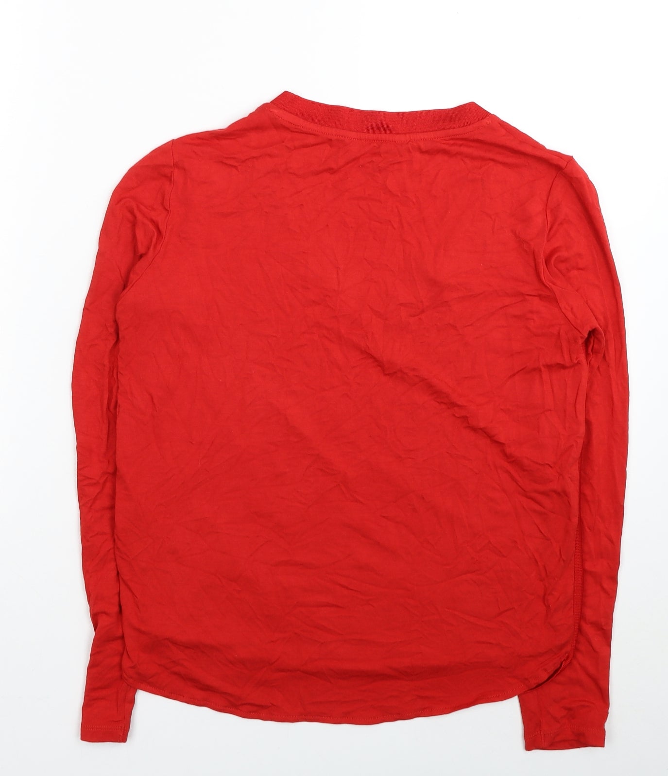 Womens UK Size 14 Red Herring Red Basic Blouse