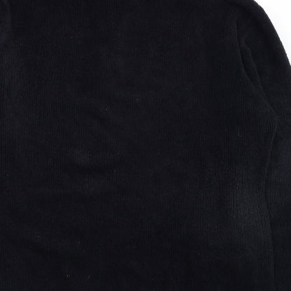 Cutting Edge Womens Black Polyester Pullover Sweatshirt Size XL Pullover