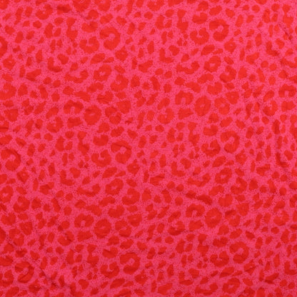 Roman Womens Pink Animal Print Viscose Pullover Sweatshirt Size 18 Pullover - Leopard Print