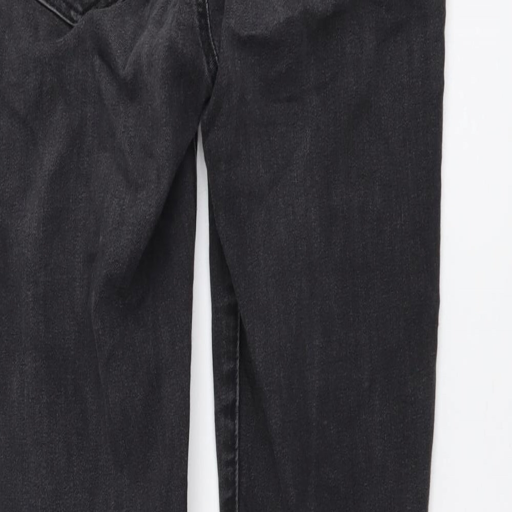 Gap Womens Grey Cotton Skinny Jeans Size 26 in L28 in Regular Button