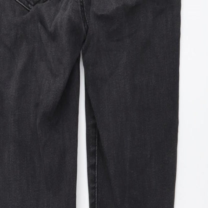 Gap Womens Grey Cotton Skinny Jeans Size 26 in L28 in Regular Button